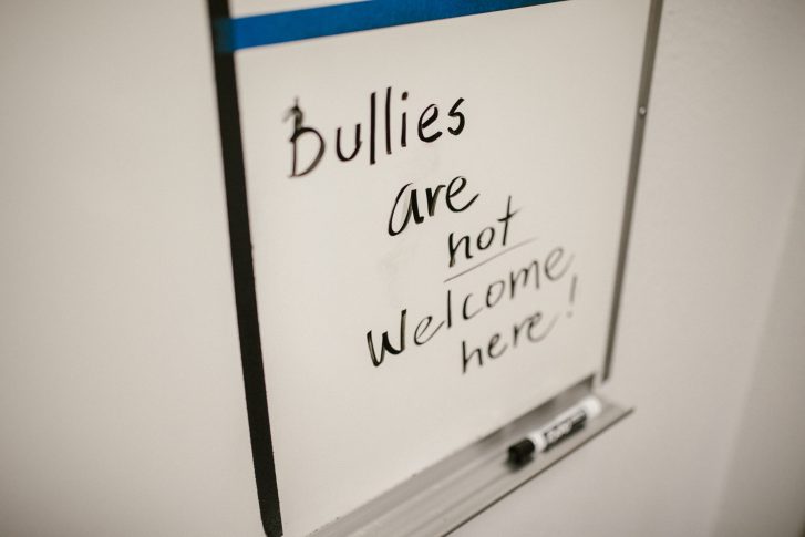 Message against bullying