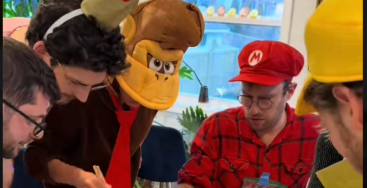 Friends Create A Life-Size 'Mario Party' Game At Home