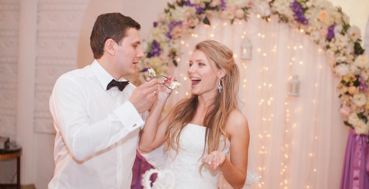 Groom Smashing Wife's Face In Cake Ends In Nasty Fork Injury And A Divorce