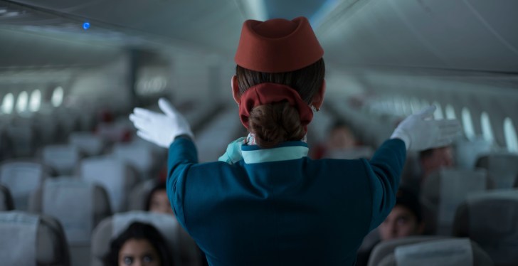 Flight Attendant Goes Missing Mid-Air, Found In Bathroom Going On Bender