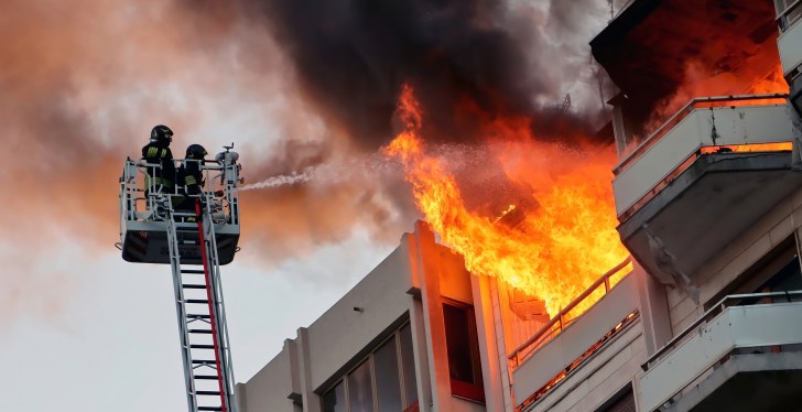 Heroic Man Carries Blind Neighbor Through Burning Building To Safety
