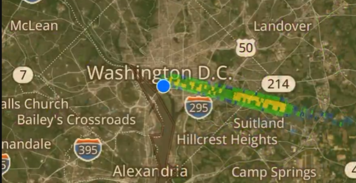 Mysterious Object Over Washington DC Inspires Plenty Of Theories