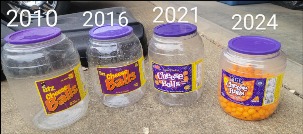 Cheese Balls Shrinkflation