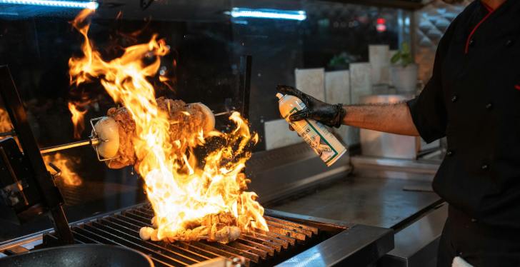 Dad Accidentally Sets Himself On Fire While Cooking For Young Daughter