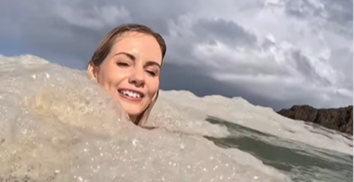 Influencer Accidentally Takes A Swim In Raw Sewage
