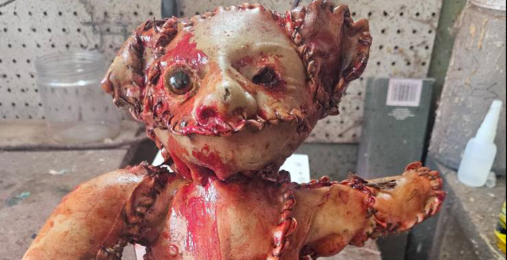 Teddy Bear That Appears To Be Wrapped In Human Skin Scares People