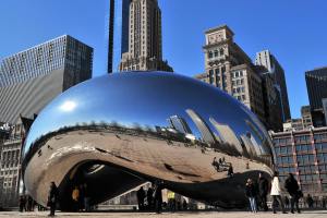 Viral Hoax Claims Man Is Living Inside Chicago's Bean